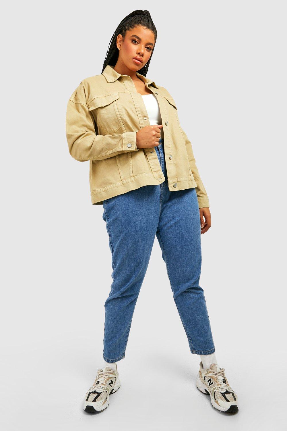 plus size canvas jacket