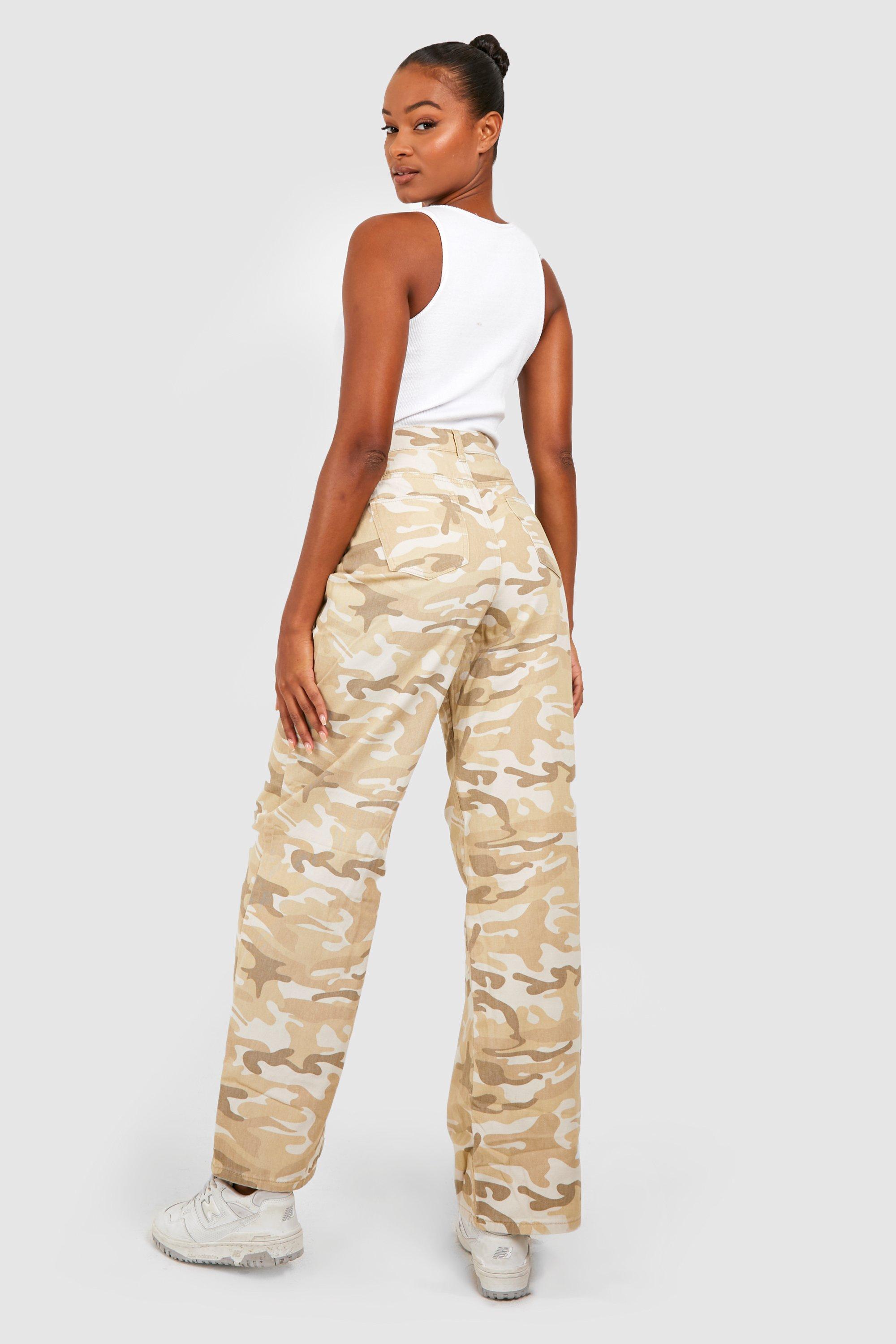 Boyfriend jeans hot sale camouflage