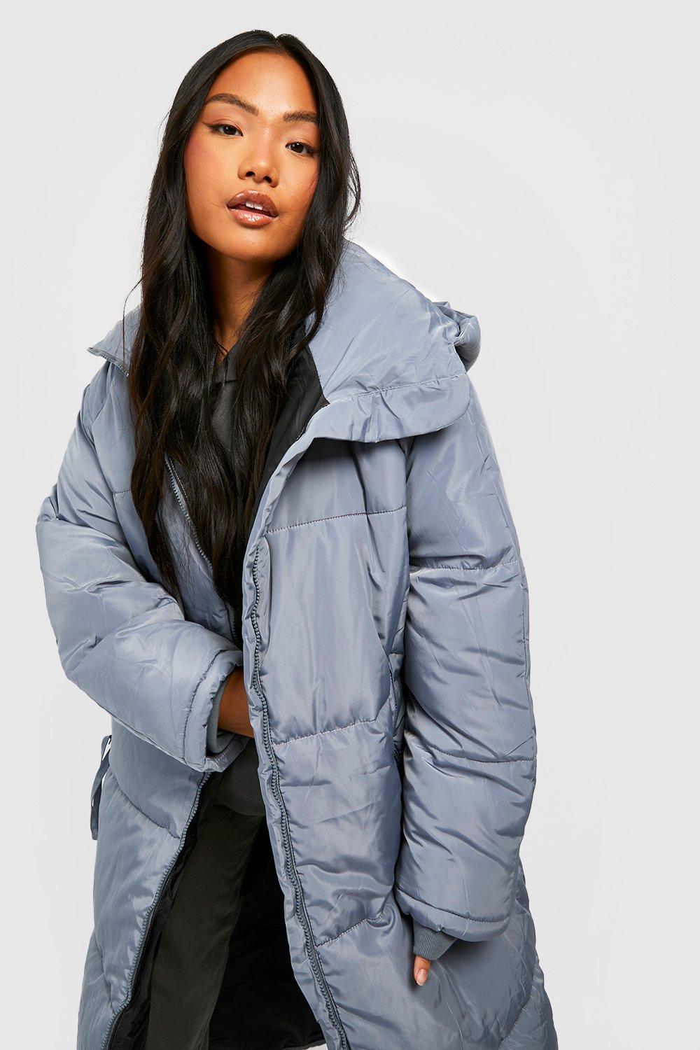 Longline puffer sale jacket missguided