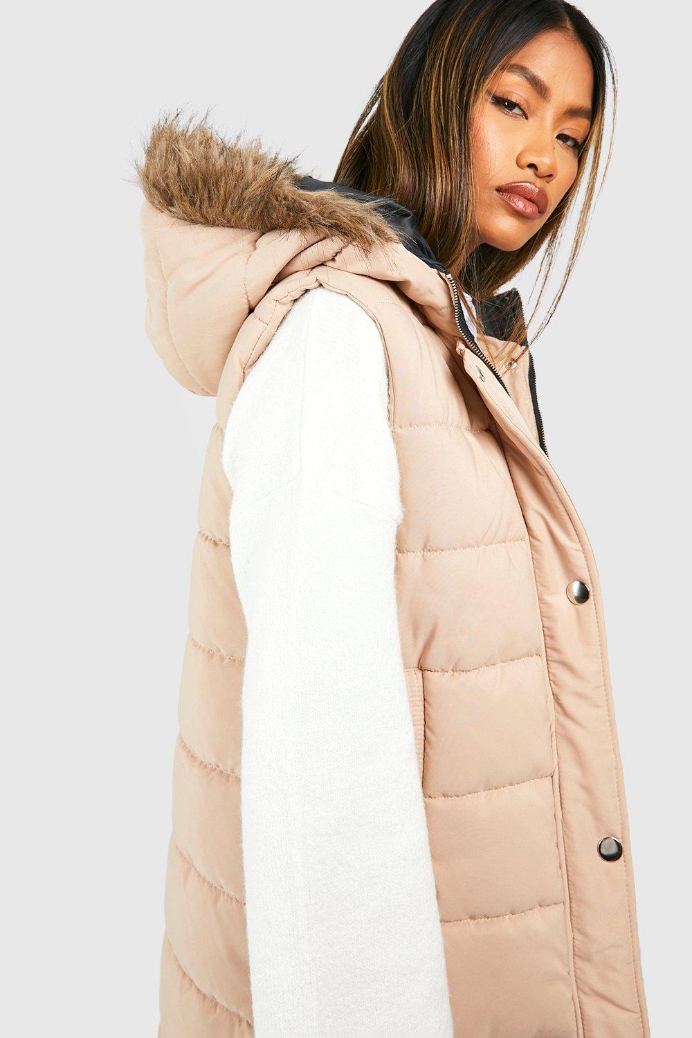 Boohoo hot sale gilet womens