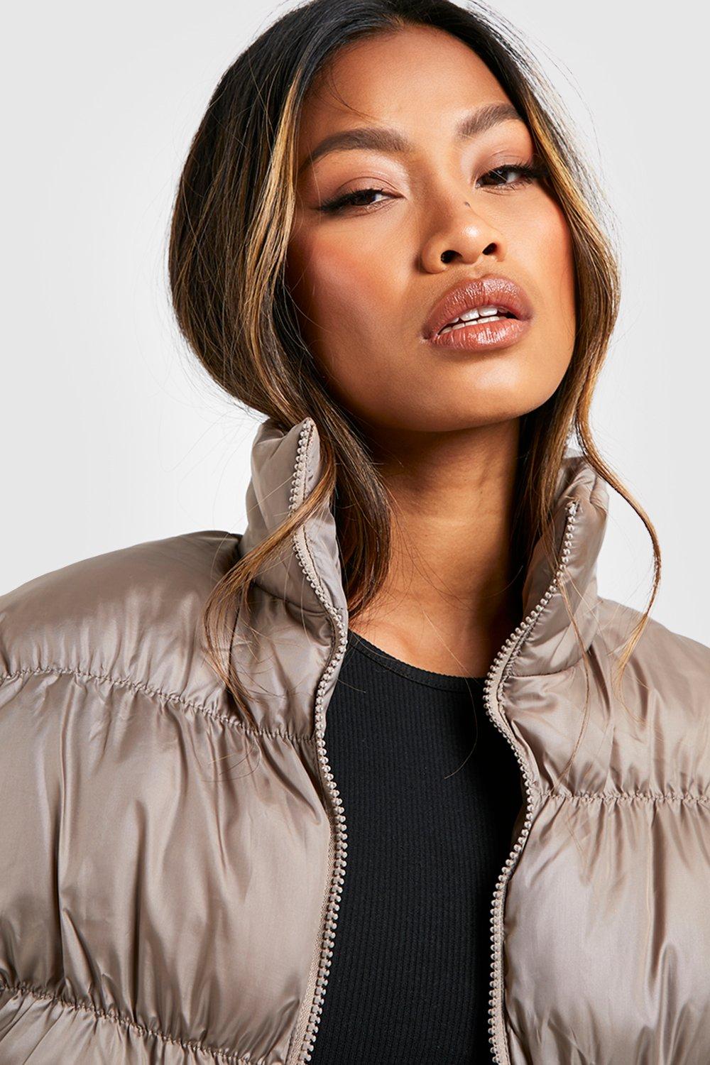 Boohoo hot sale silver jacket