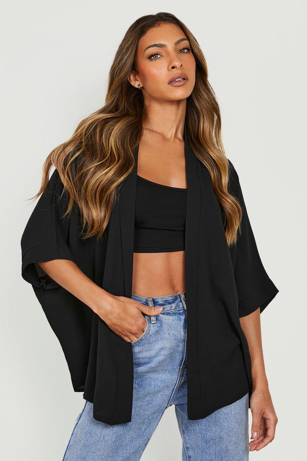 Black hotsell kimono jacket