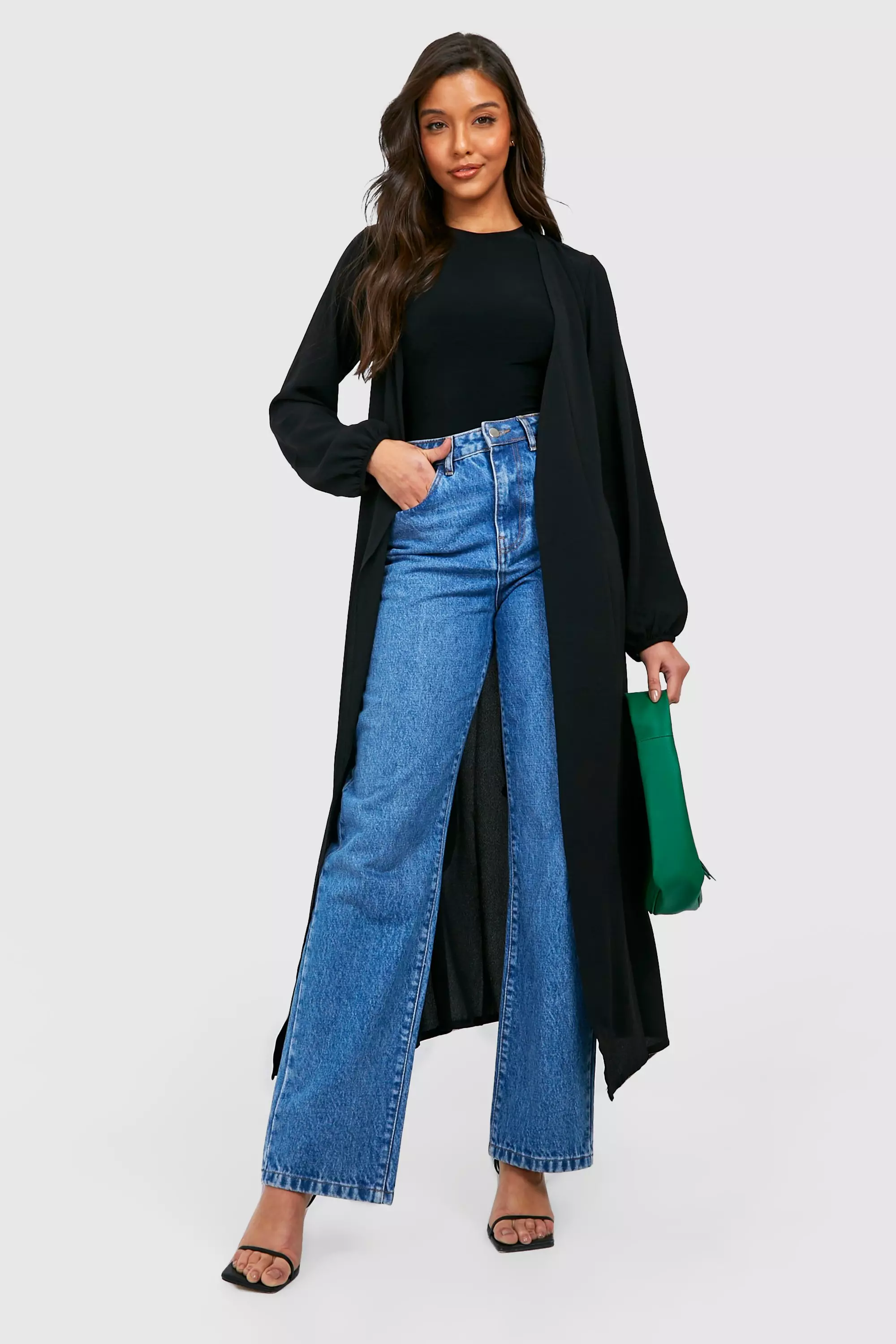 Maxi belted kimono outlet