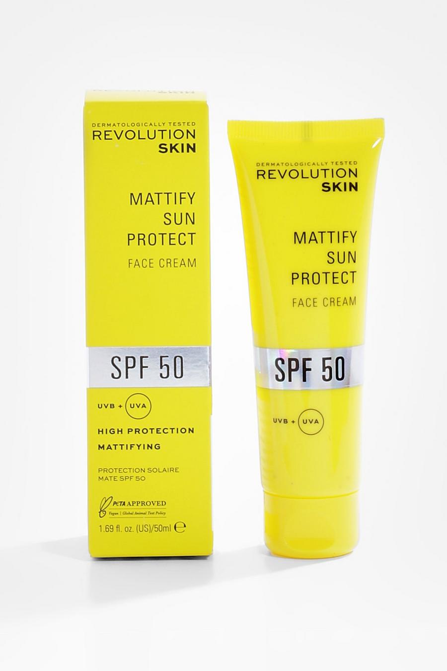 White vit Revolution Skincare SPF 50 Matt Protect Sunscreen