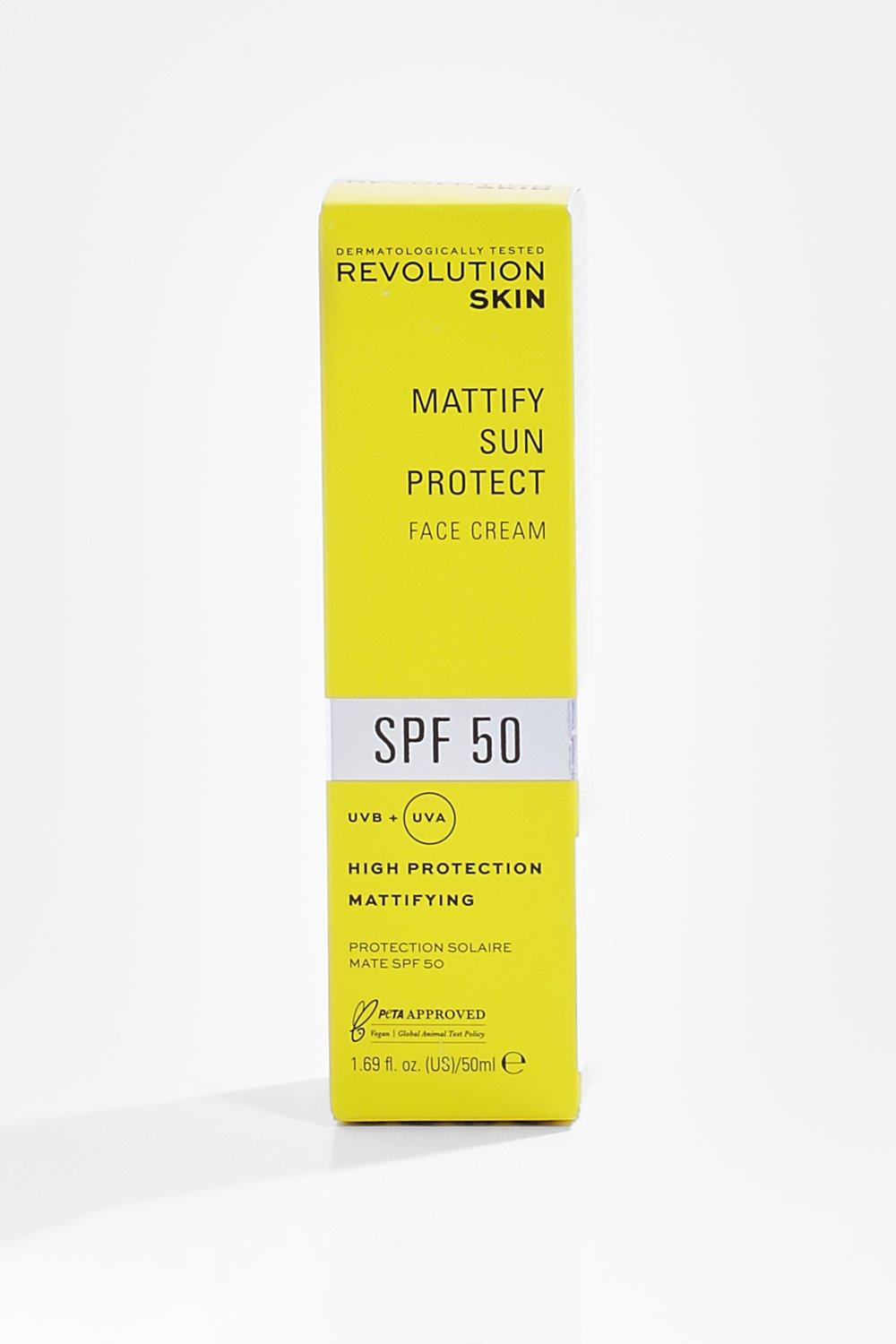 Represent Without sofa Revolution Skincare SPF 50 Matt Protect Sunscreen | boohoo