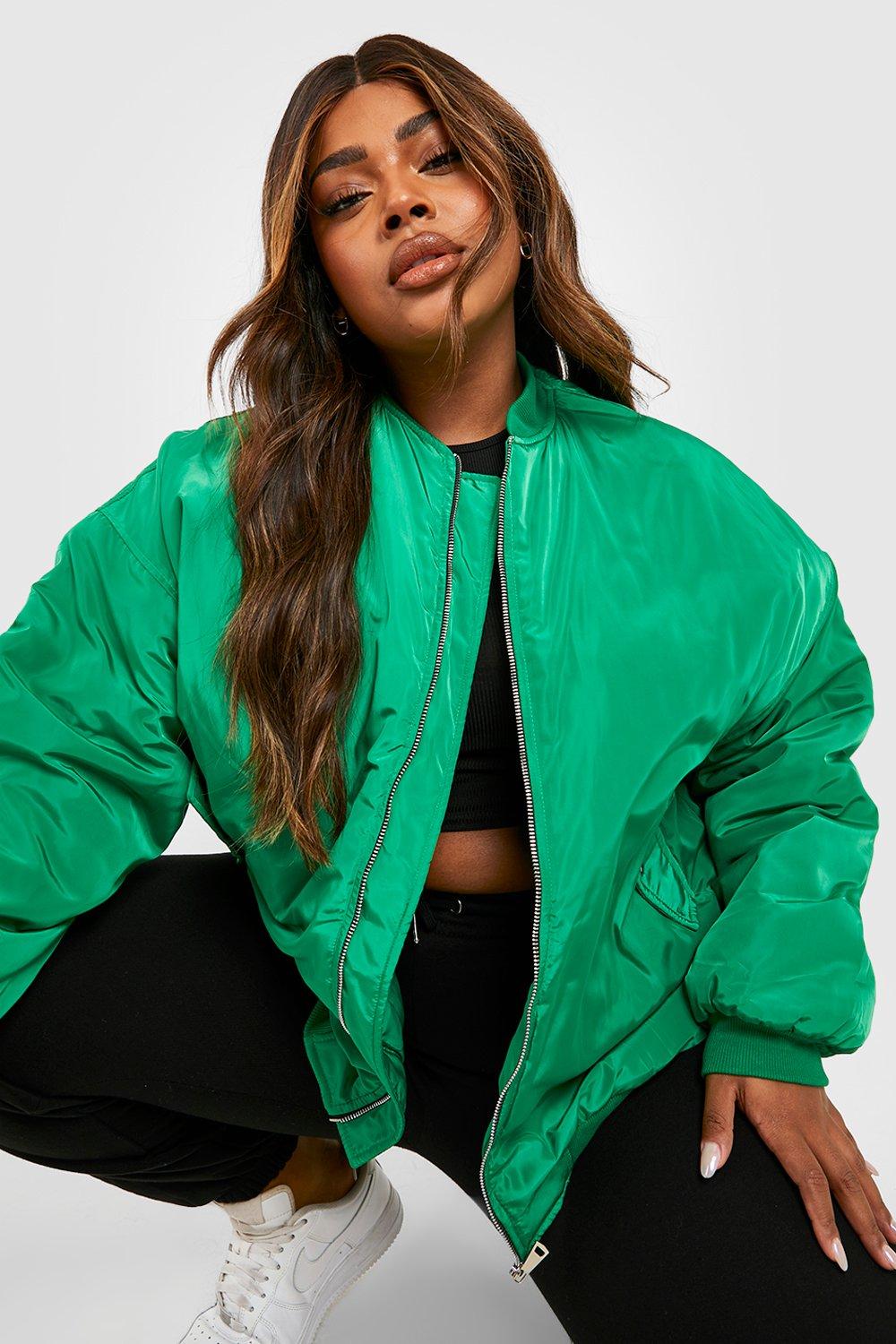 women plus size bomber jackets