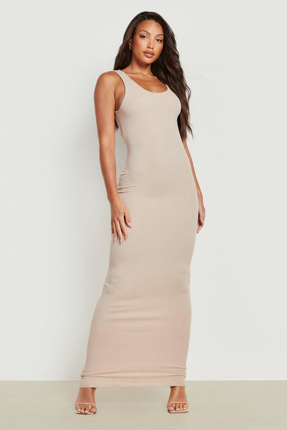 Tall Ripple Rib Maxi Dress