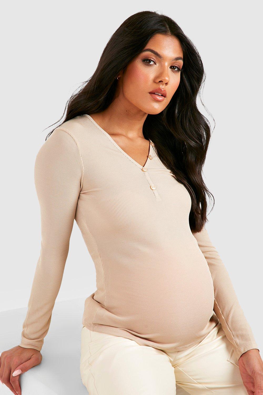 Boohoo on sale maternity tops