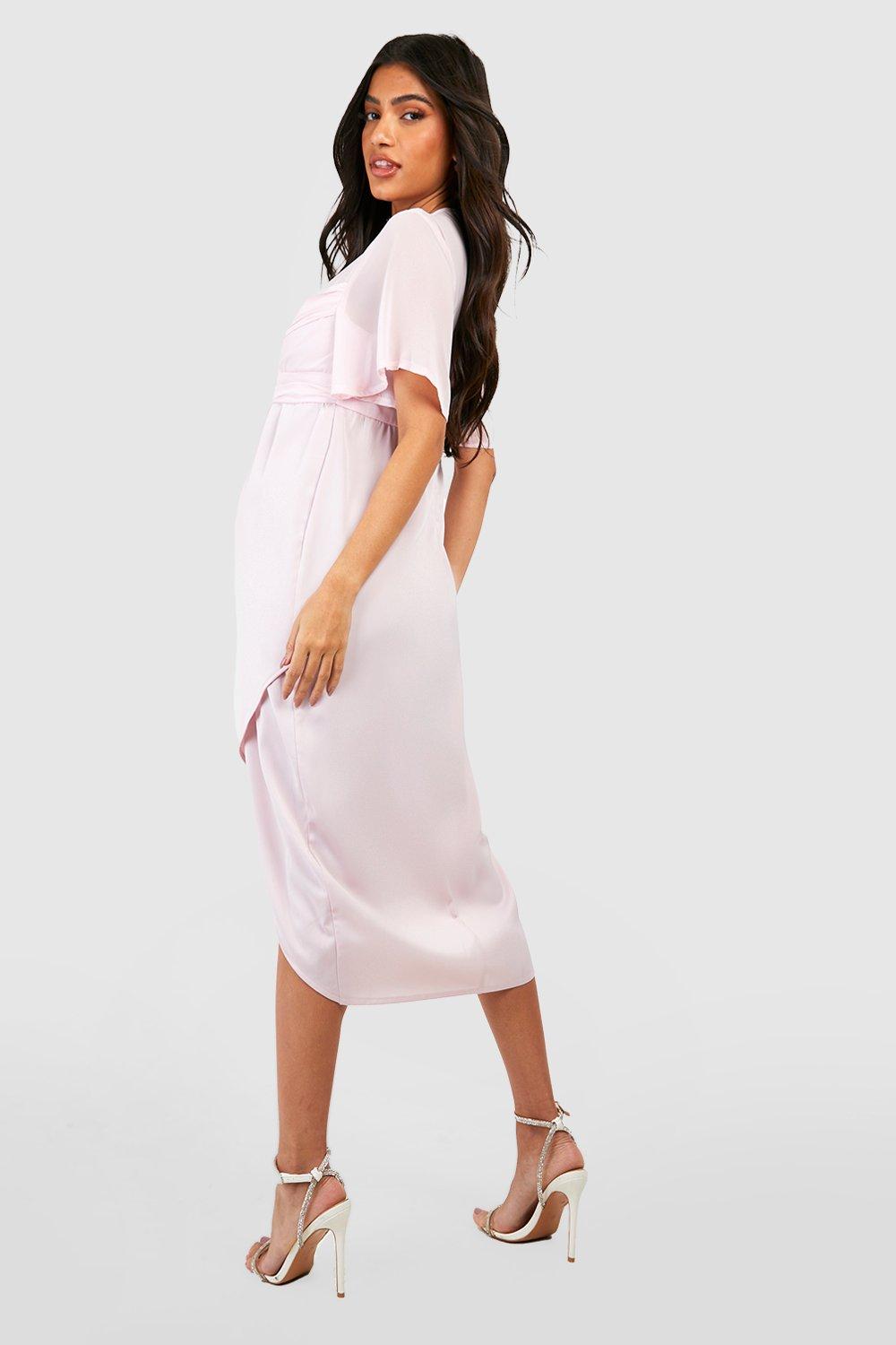 Boohoo maternity outlet occasion dress