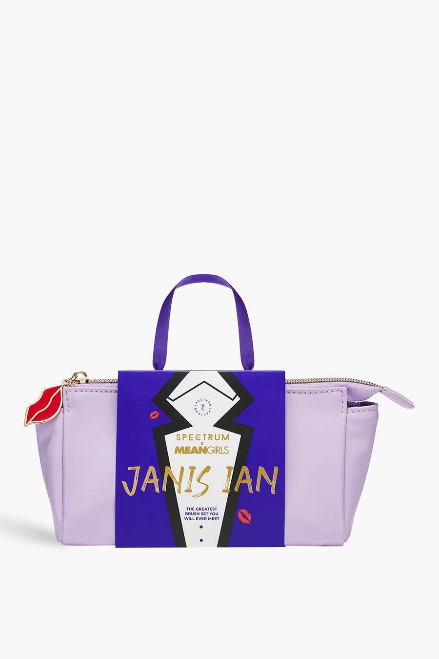 Purple Spectrum Mean Girls Janis Bundle - 7 Piece Brush Set, Sponge Duo and Make Up Bag image number 1