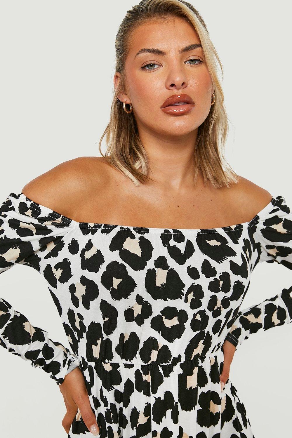 Boohoo square neck midi skater clearance dress