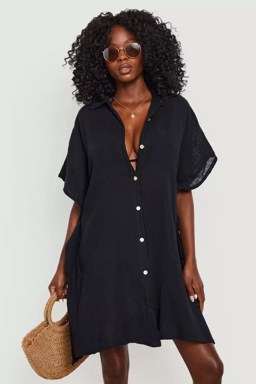 Linen on sale beach kaftan