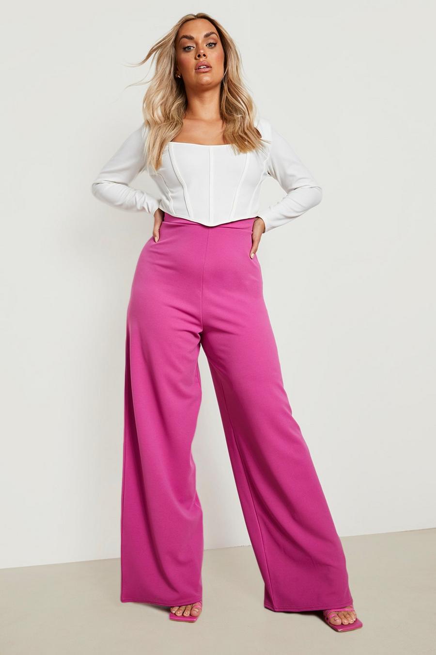 Magenta Plus Tailored Suit Pants image number 1