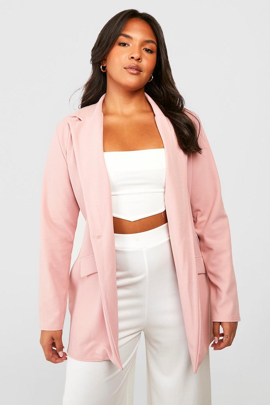 Blush Plus Fitted Blazer  image number 1