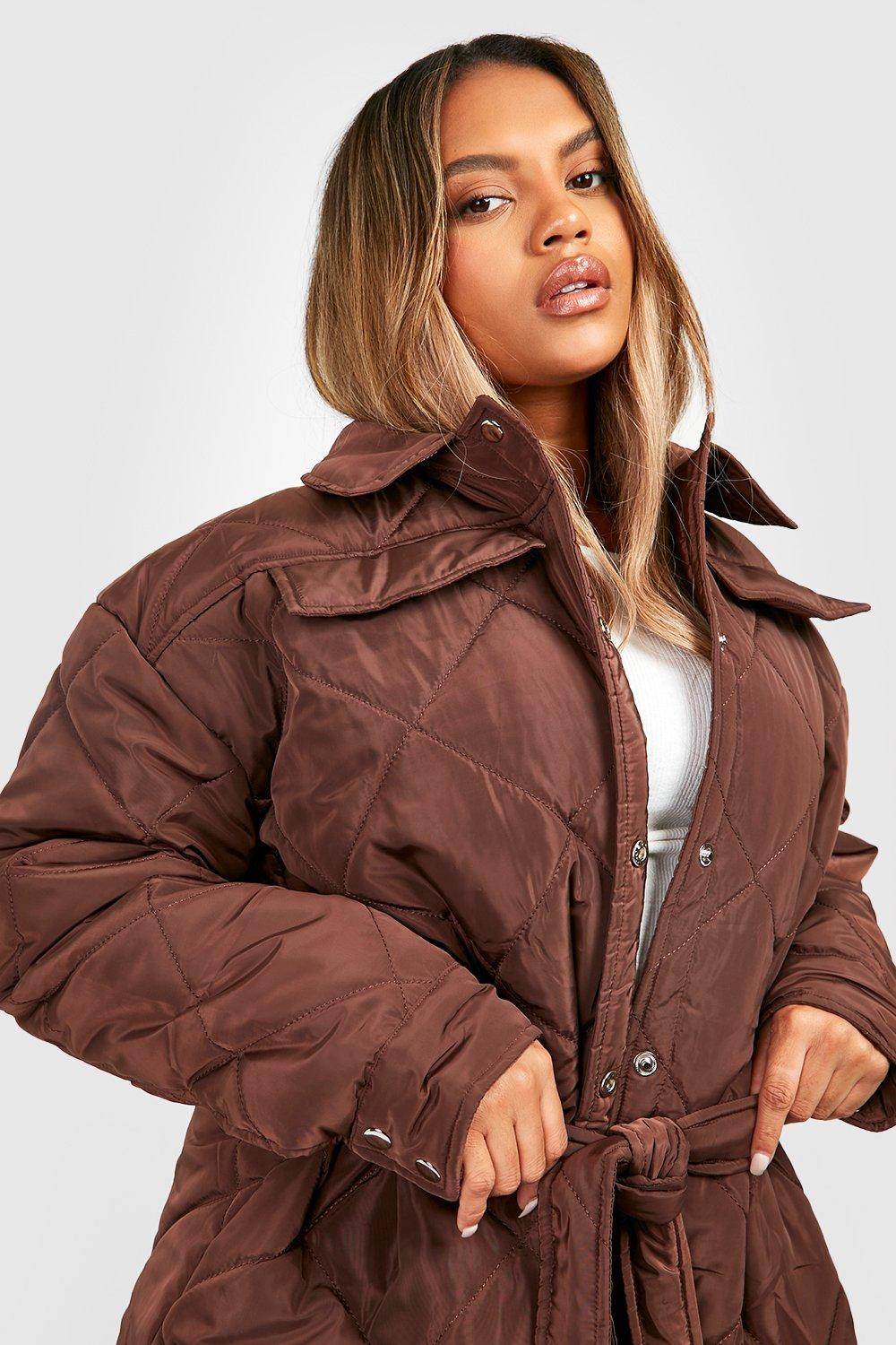 Belted shacket best sale