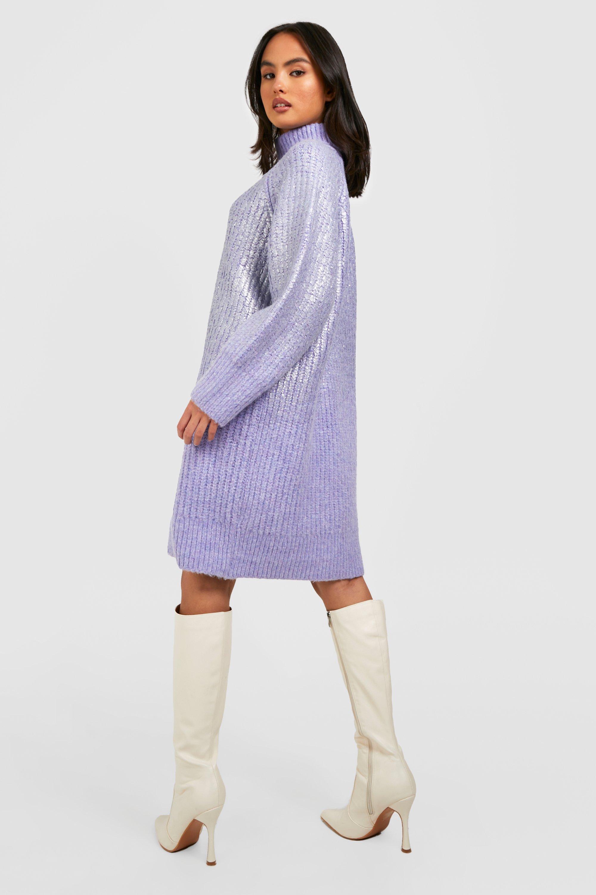 Lilac on sale jumper dress