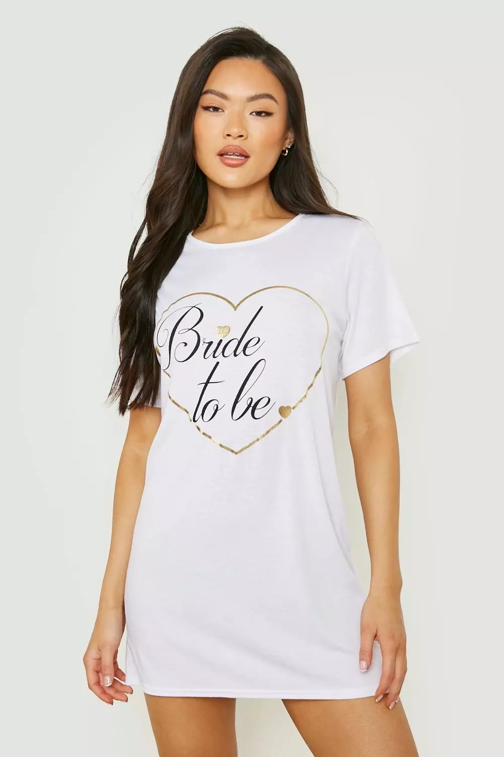 bride t shirt boohoo