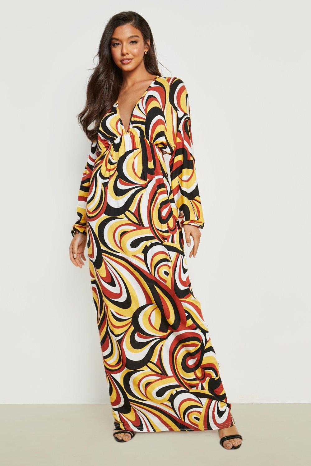 Batwing best sale maxi dress