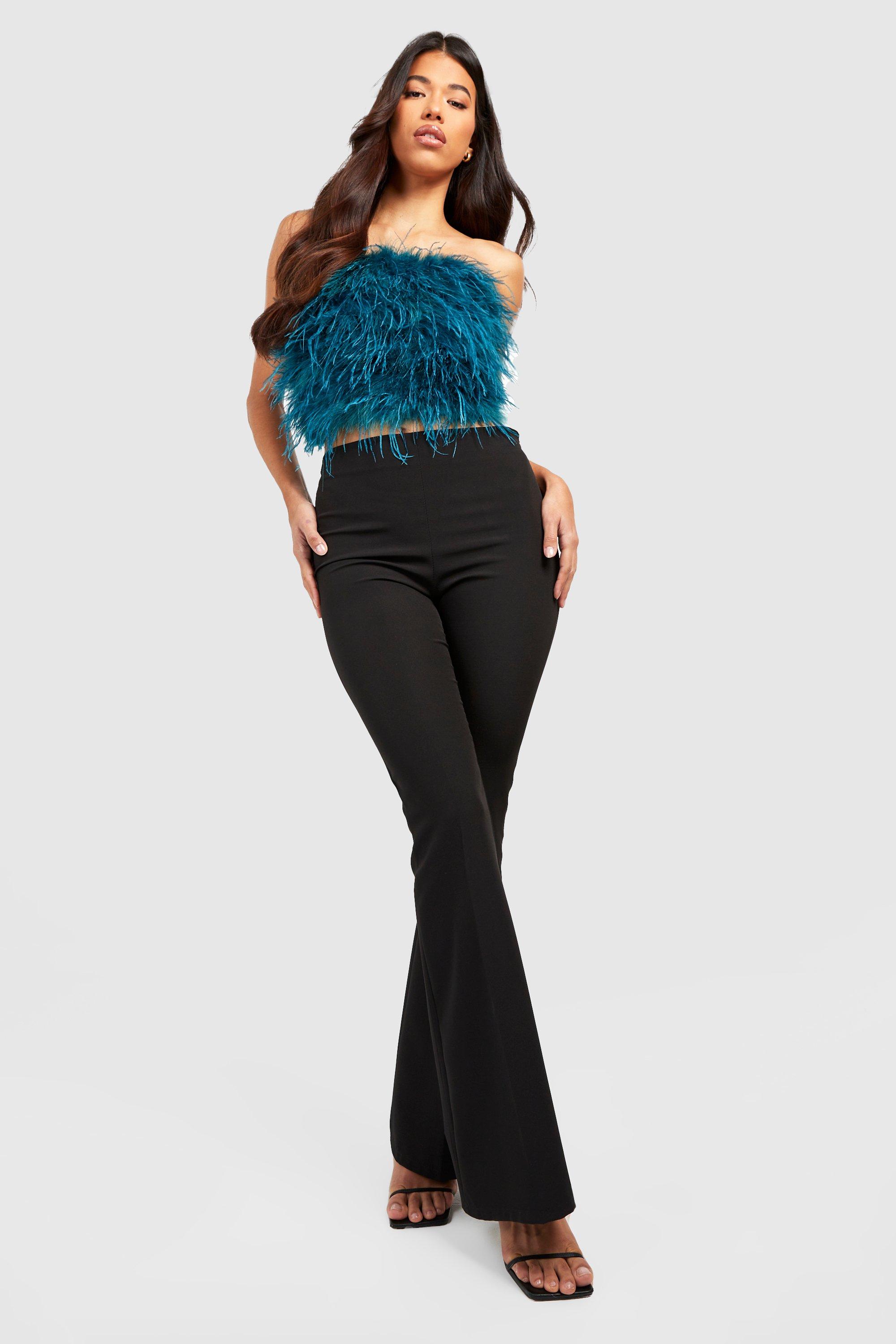 Feather Bandeau Corset Top- Buy Fashion Wholesale in The UK