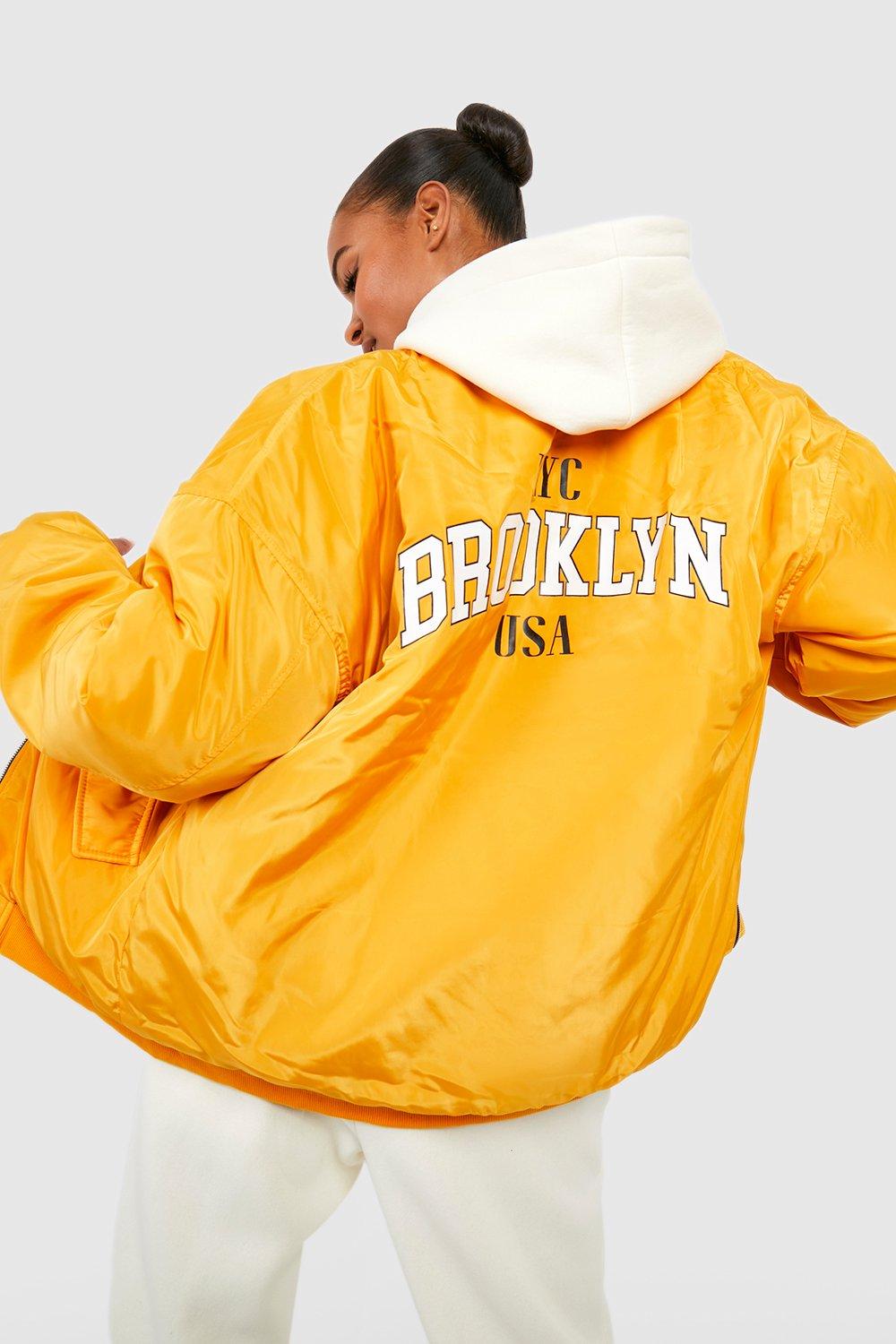 Boohoo yellow outlet jacket