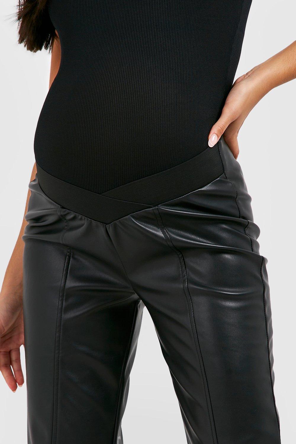 Pantalon 2025 cuero premama