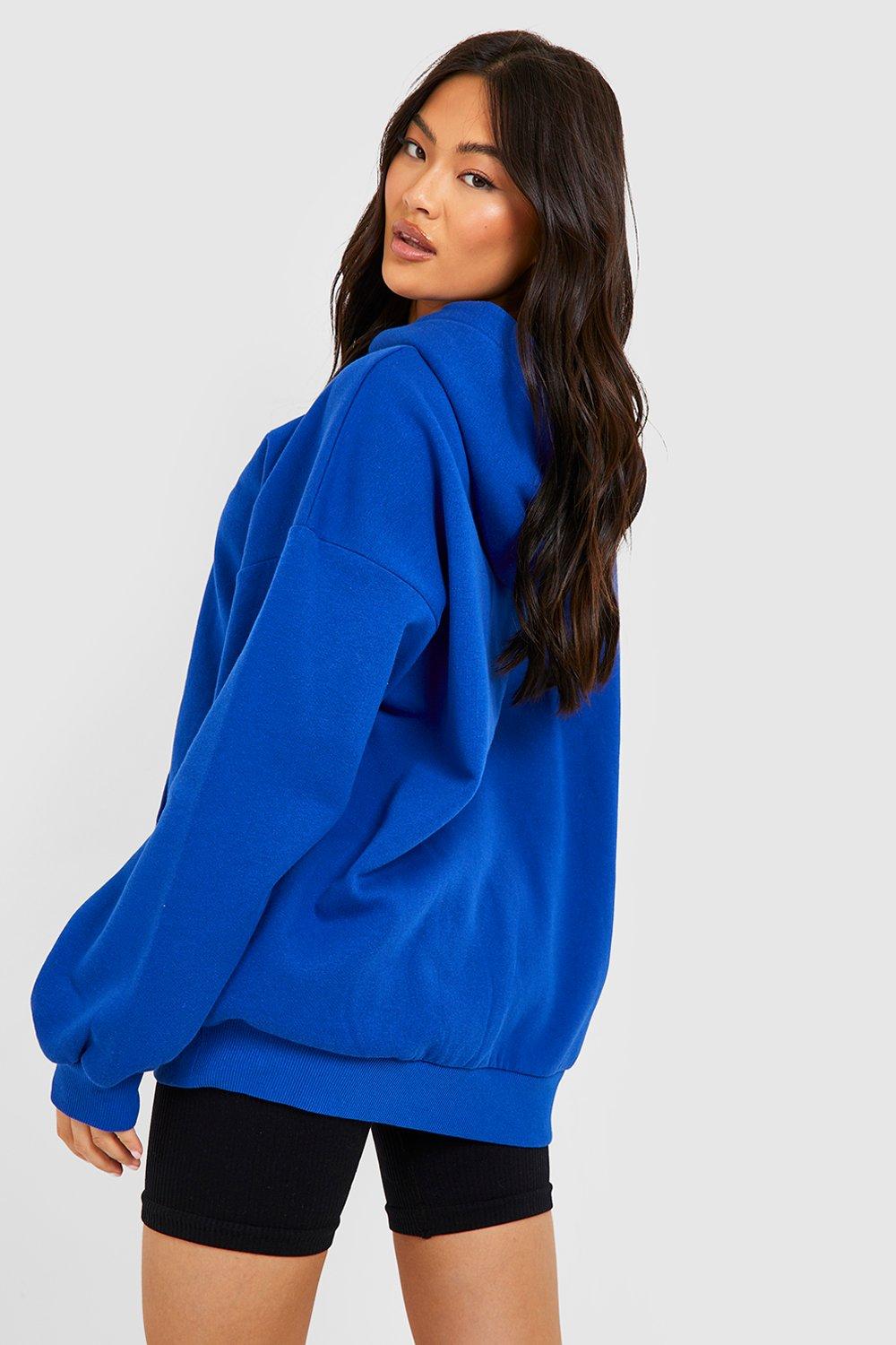 Luxury Oversized Hoodie - Royal Blue