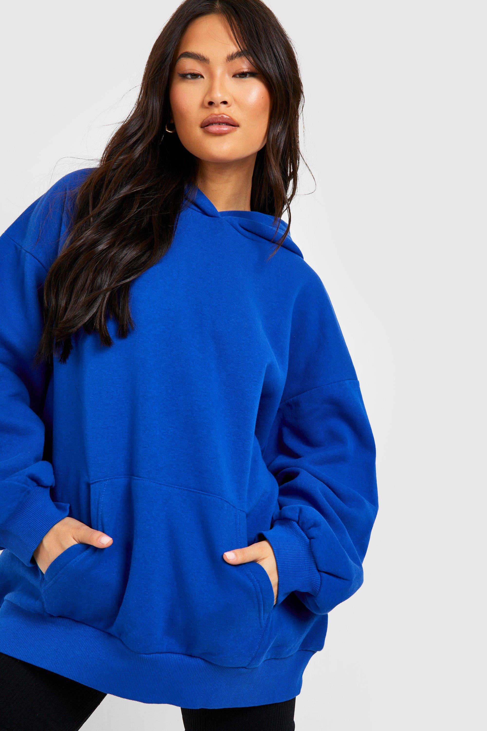 Blue oversized store hoodie