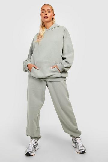 Basic Oversized Joggingbroek khaki