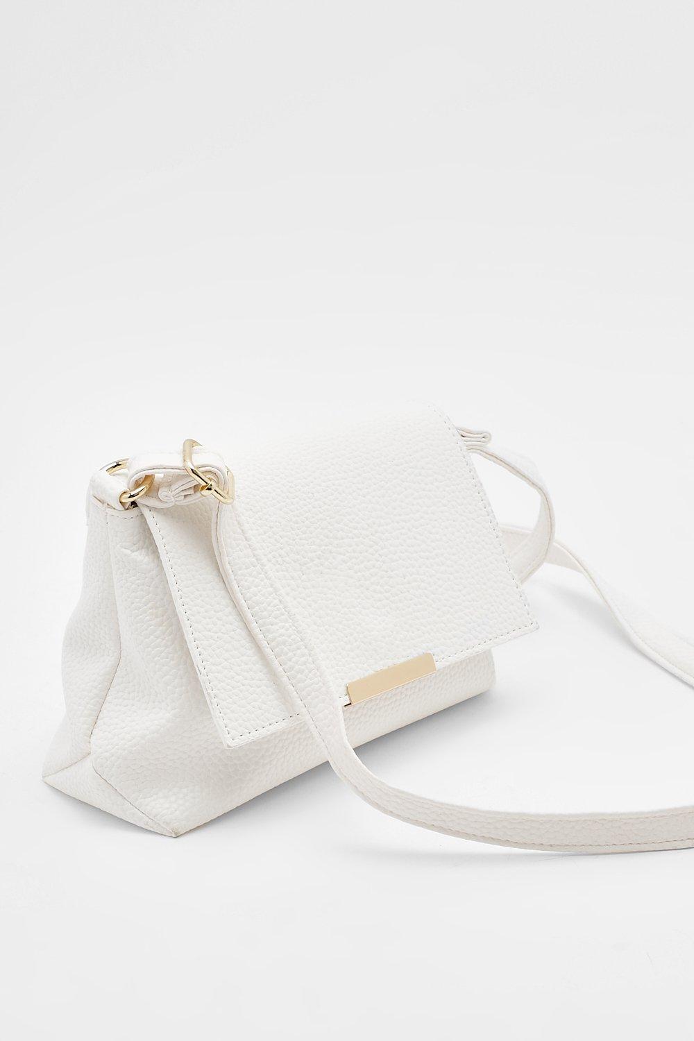 White bag boohoo sales