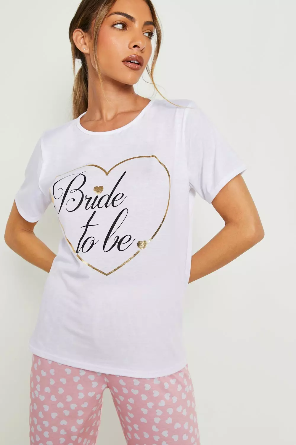 bride t shirt boohoo