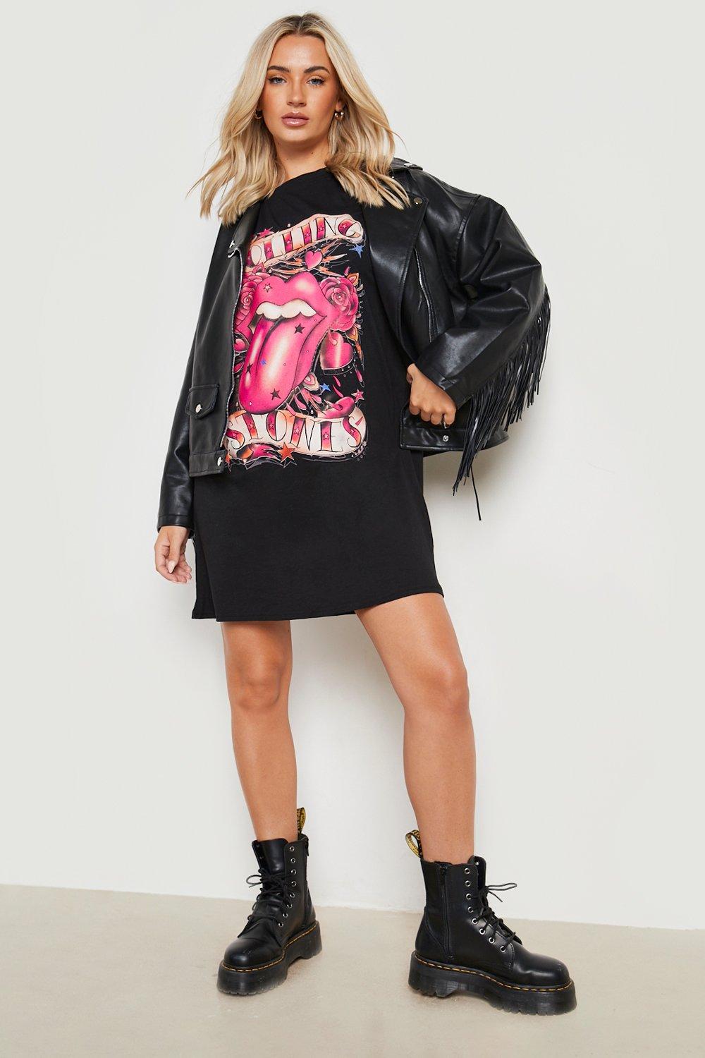 Rolling stone tshirt clearance dress