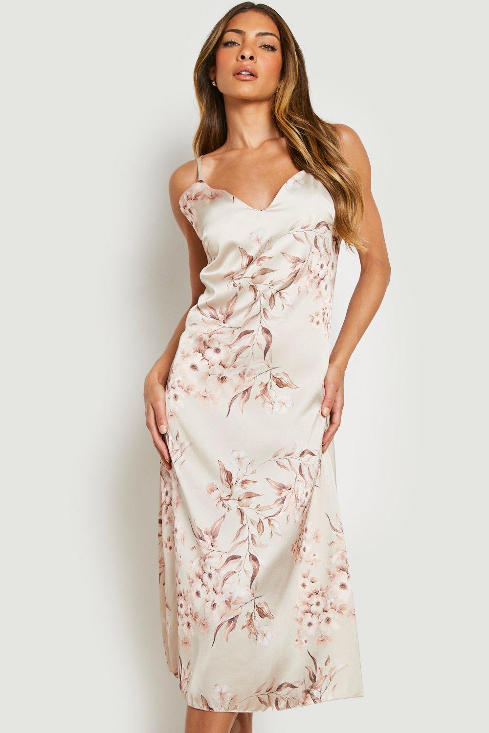 Flower store slip dress