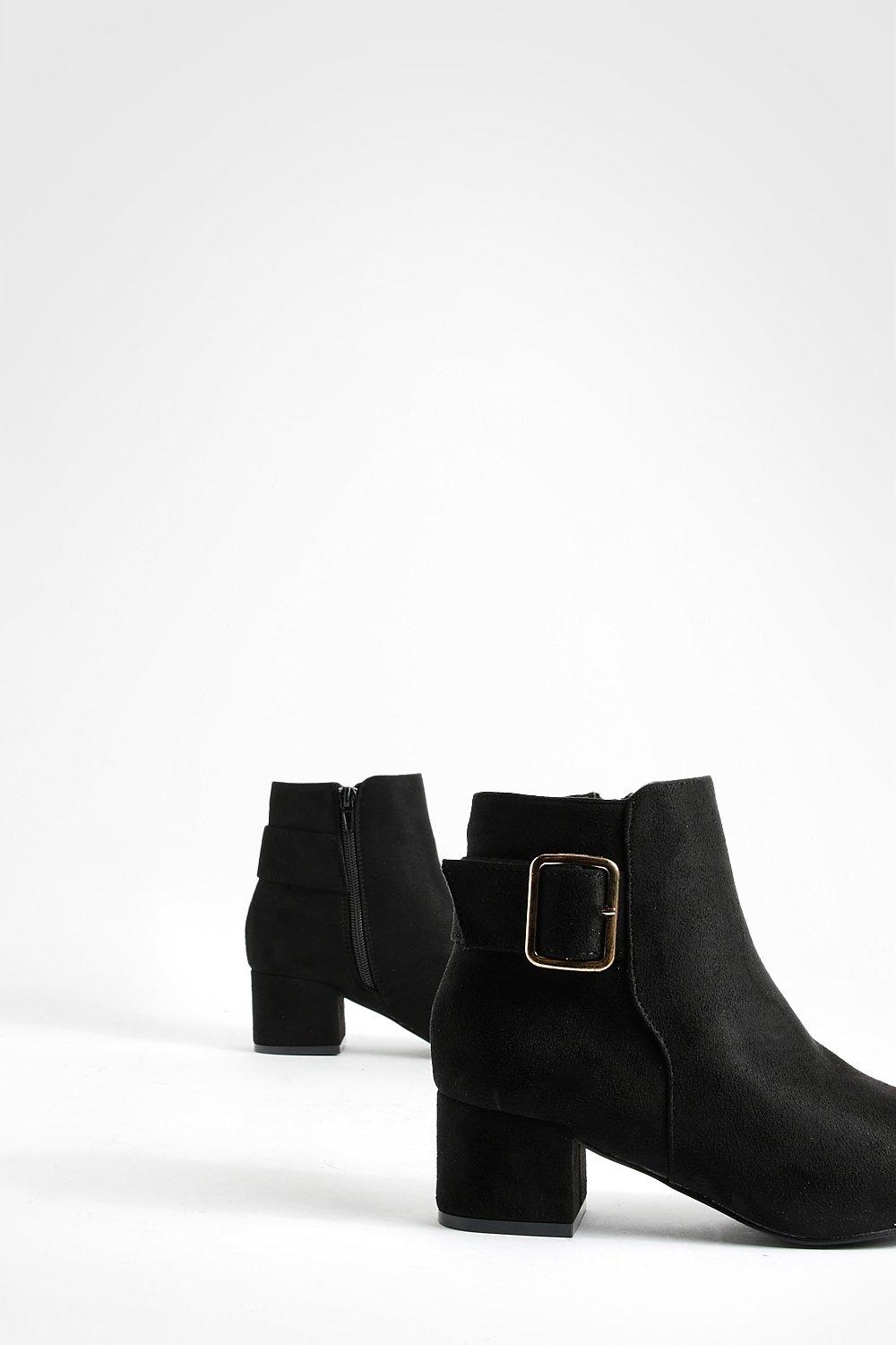 Low on sale buckle boots