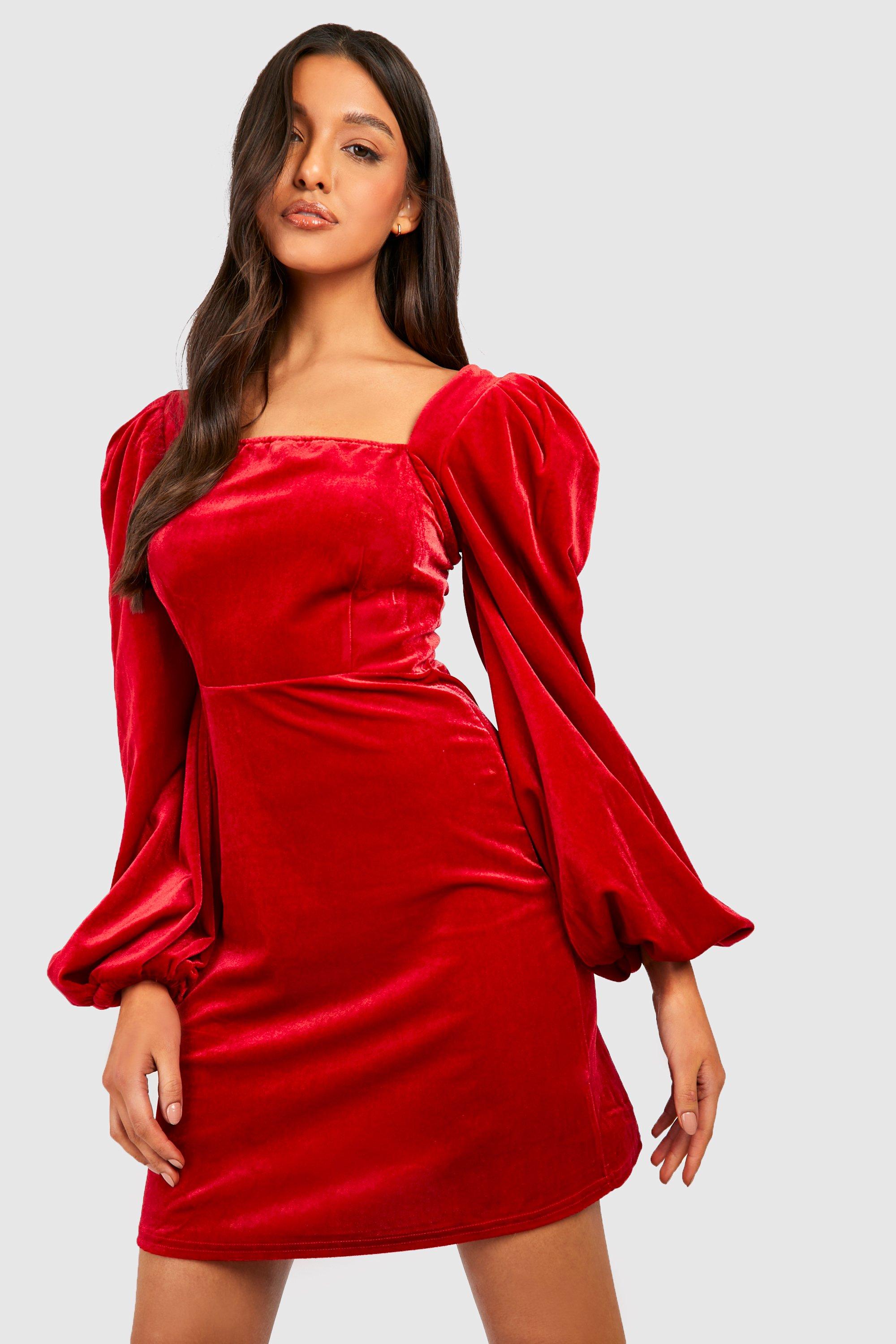 Nadine velvet hot sale bustier dress