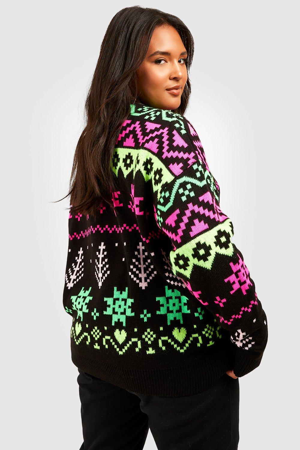 Pull de noel boohoo hotsell