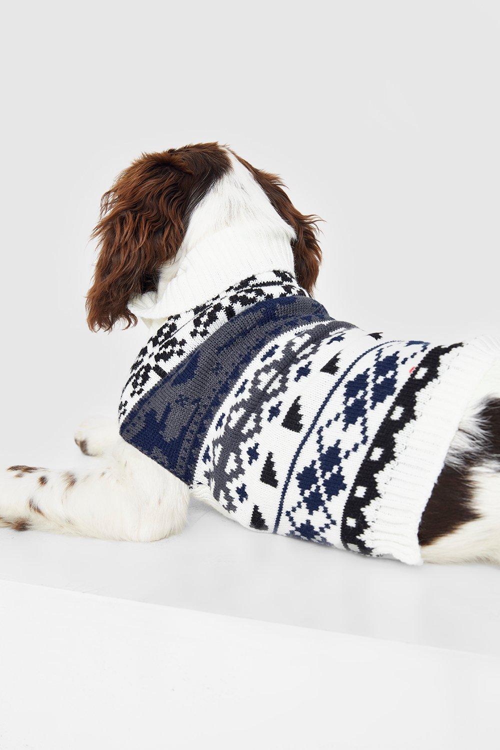 Fairisle dog clearance jumper