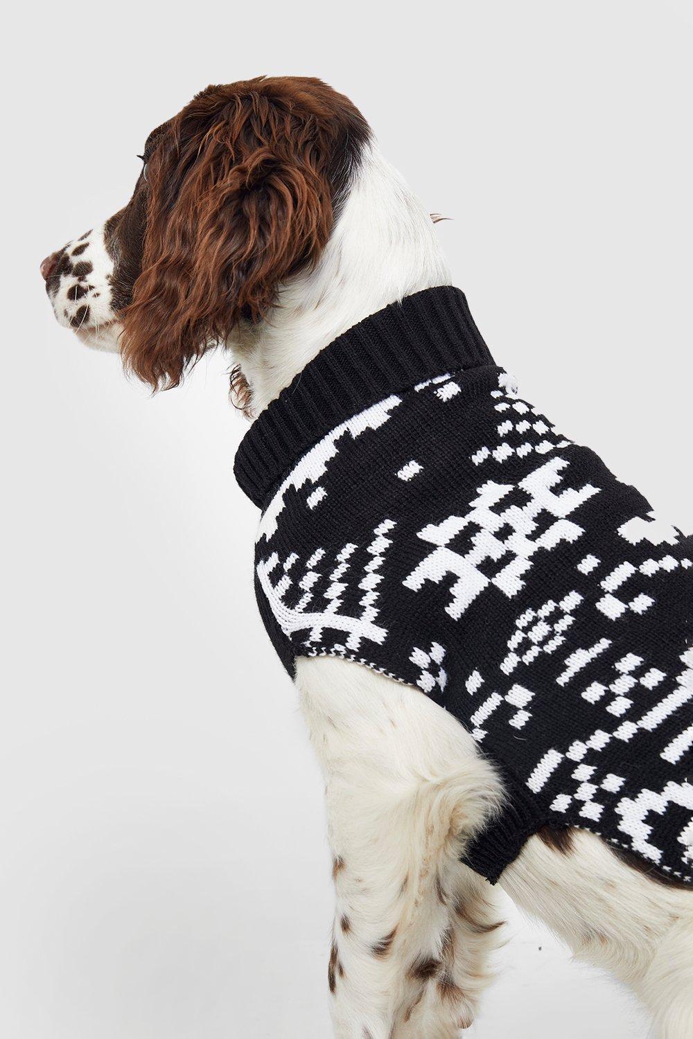 Dog jumper boohoo sale