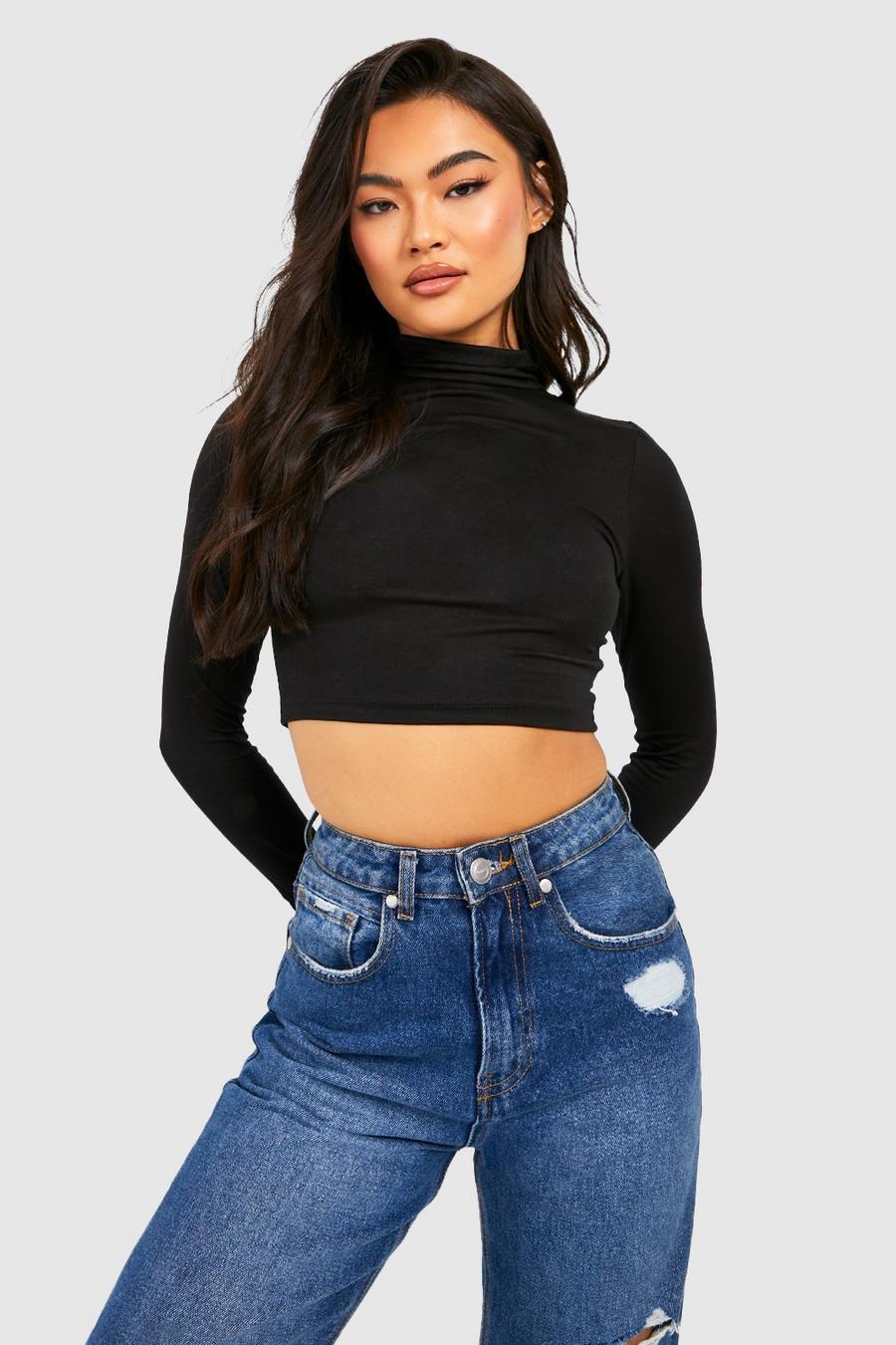 Kleding Dameskleding Tops & T-shirts Croptops & Bandeautops Croptops This Is My Too Tired To Function Shirt  Cropped T-Shirt 
