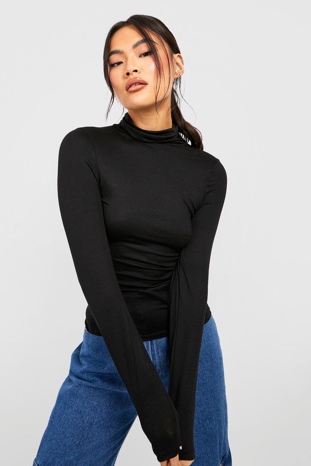 Boohoo hot sale black turtleneck