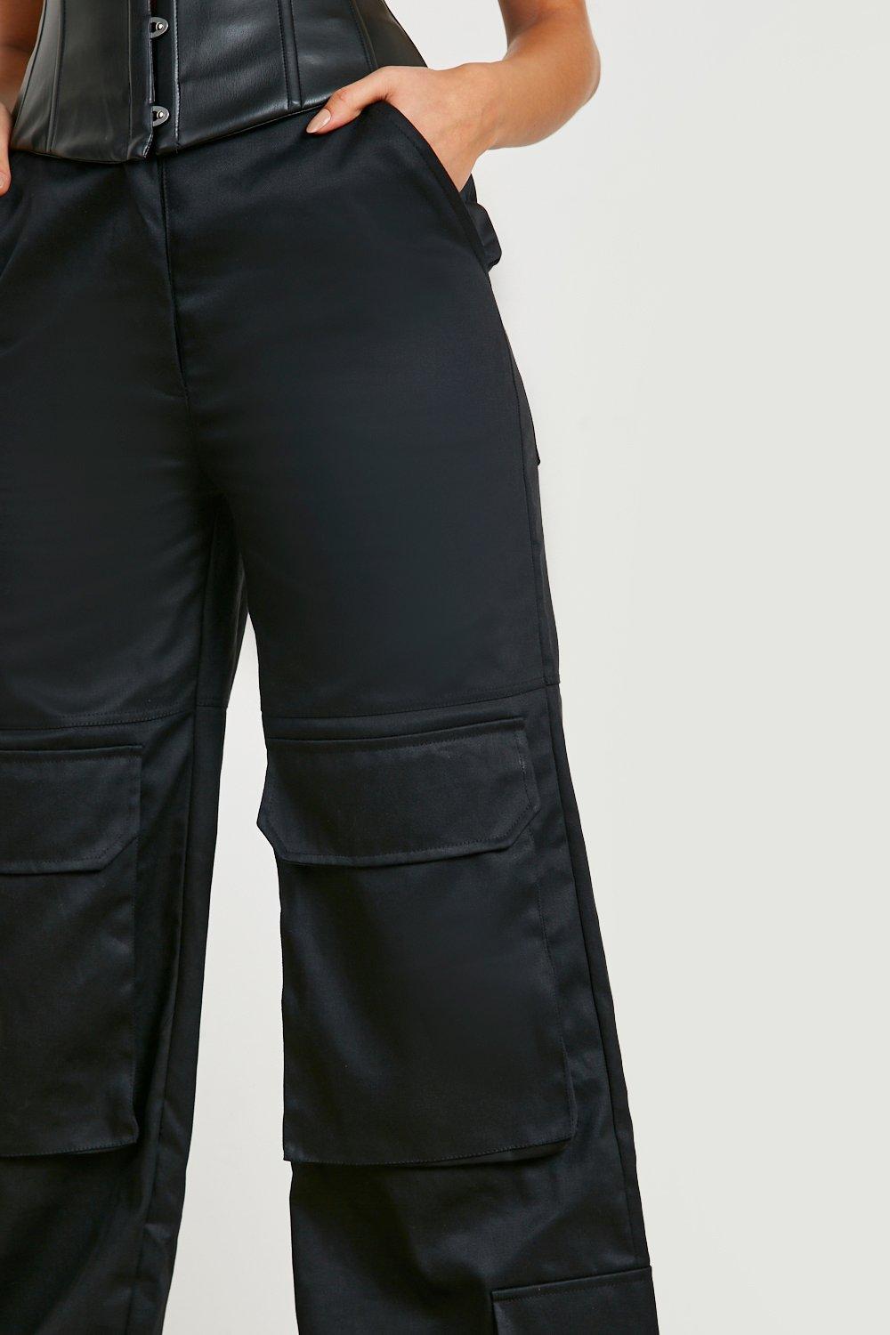 Cargo pants hot sale boohoo