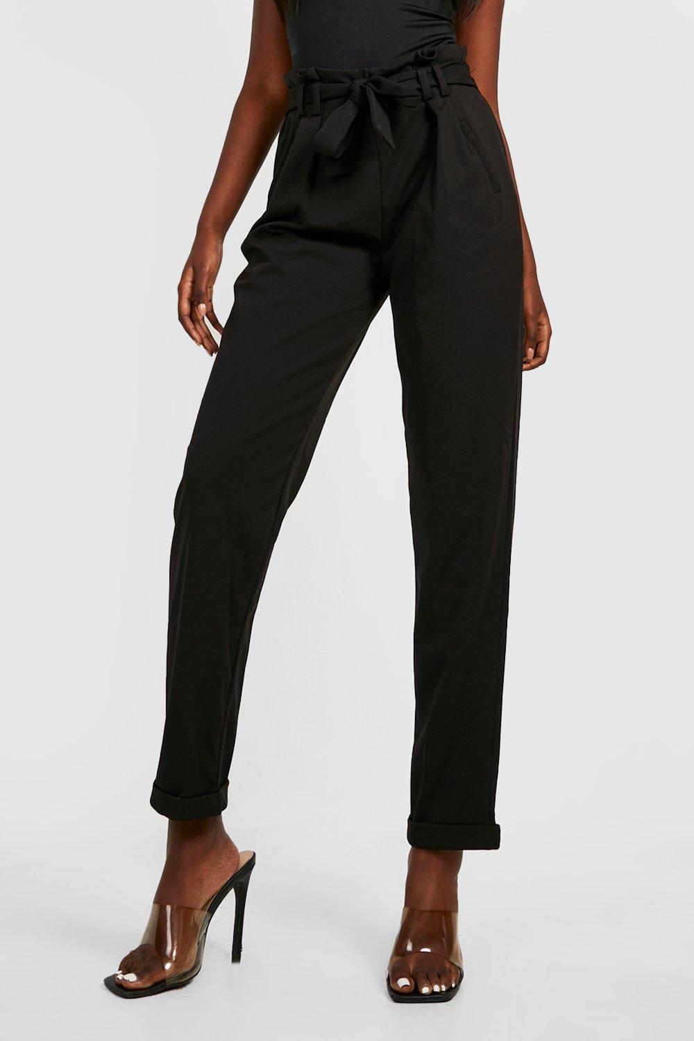 Tapered best sale paperbag pants