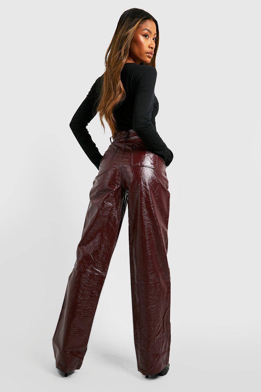 Pantalon best sale femme vinyle