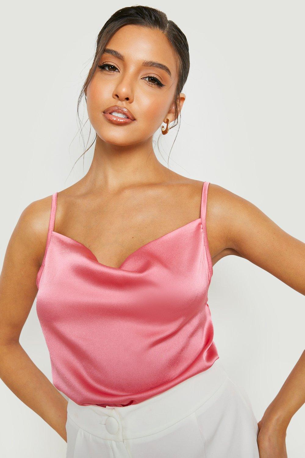 Cowl Neck Cami Top