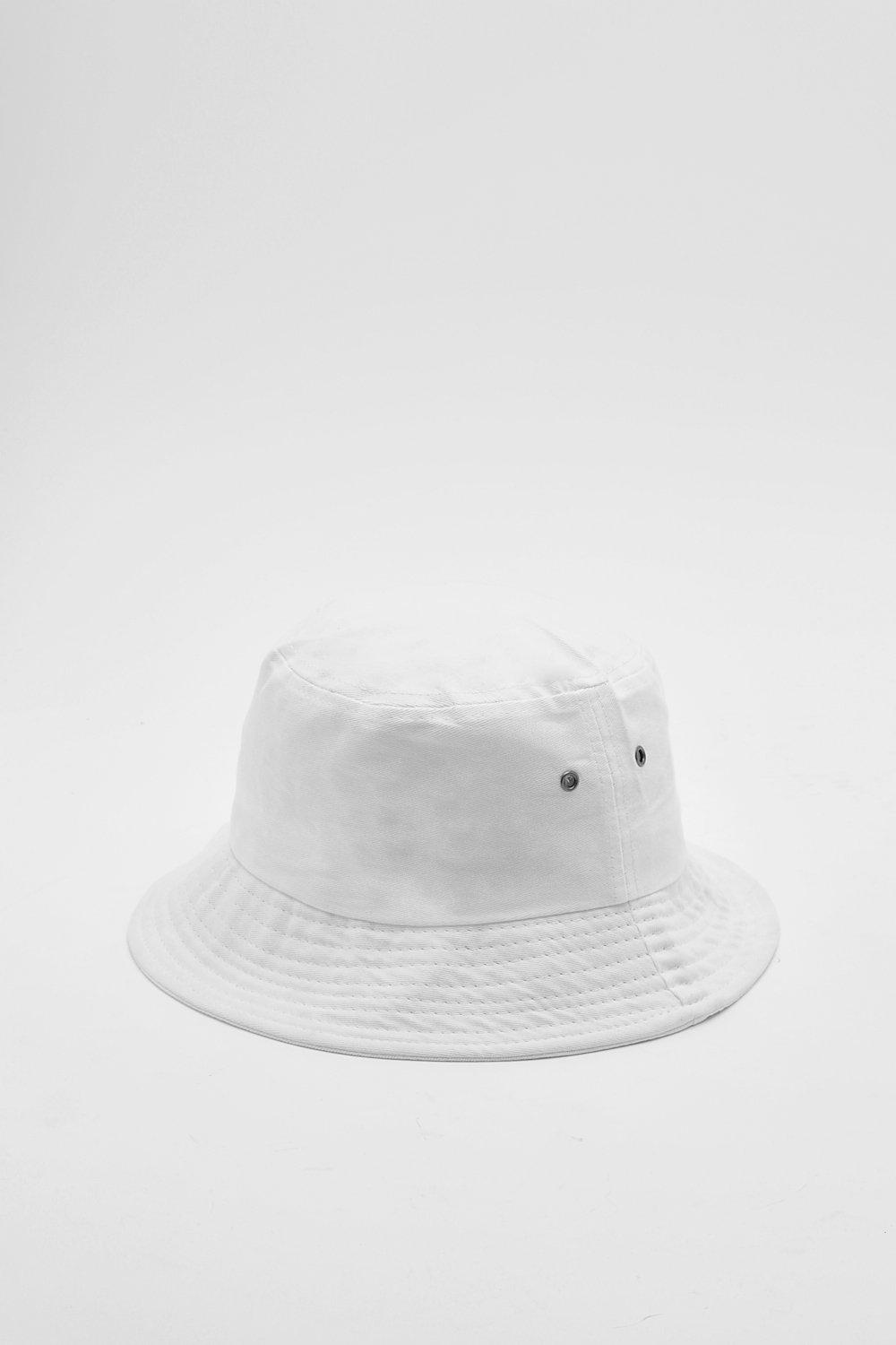 White Plain Bucket Hat, Accessories