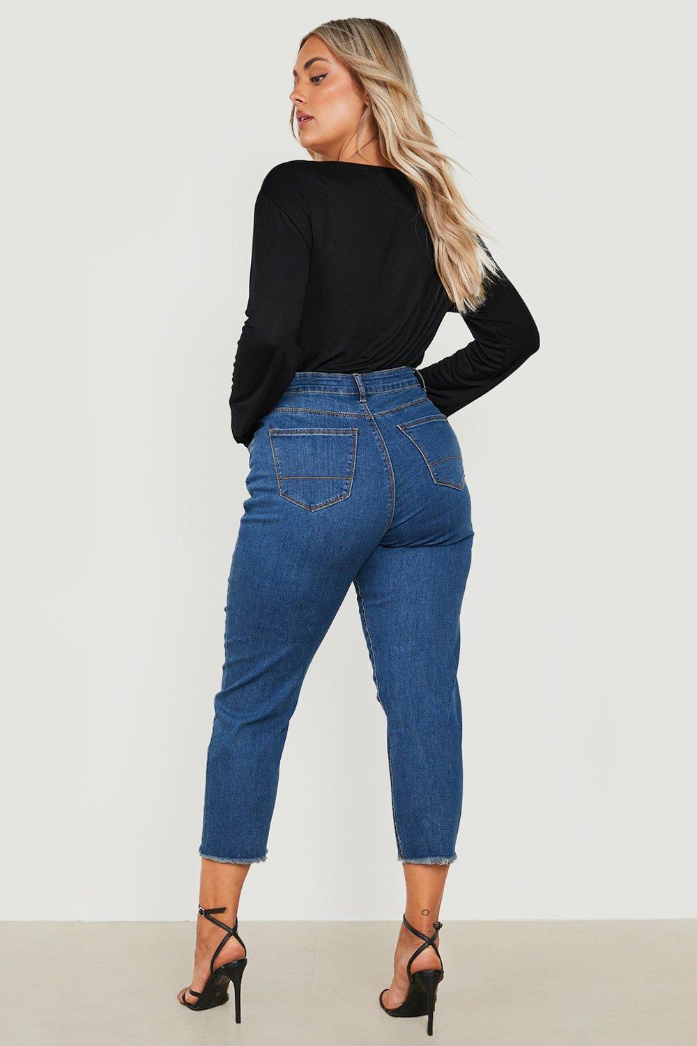 Plus Mom Jeans