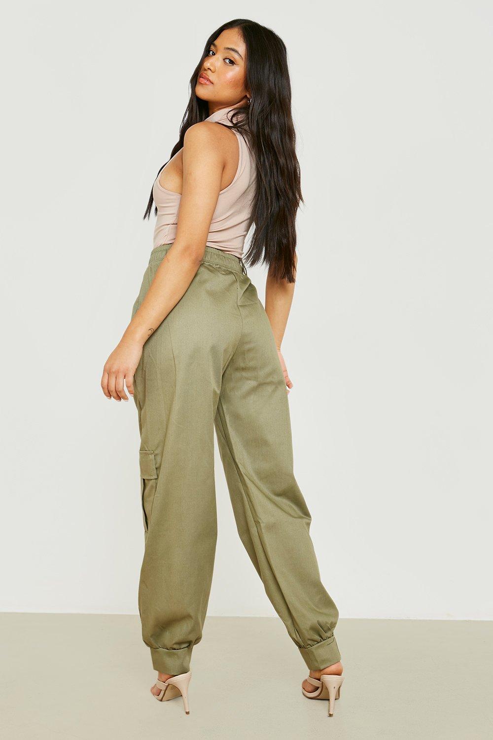 petite olive pants