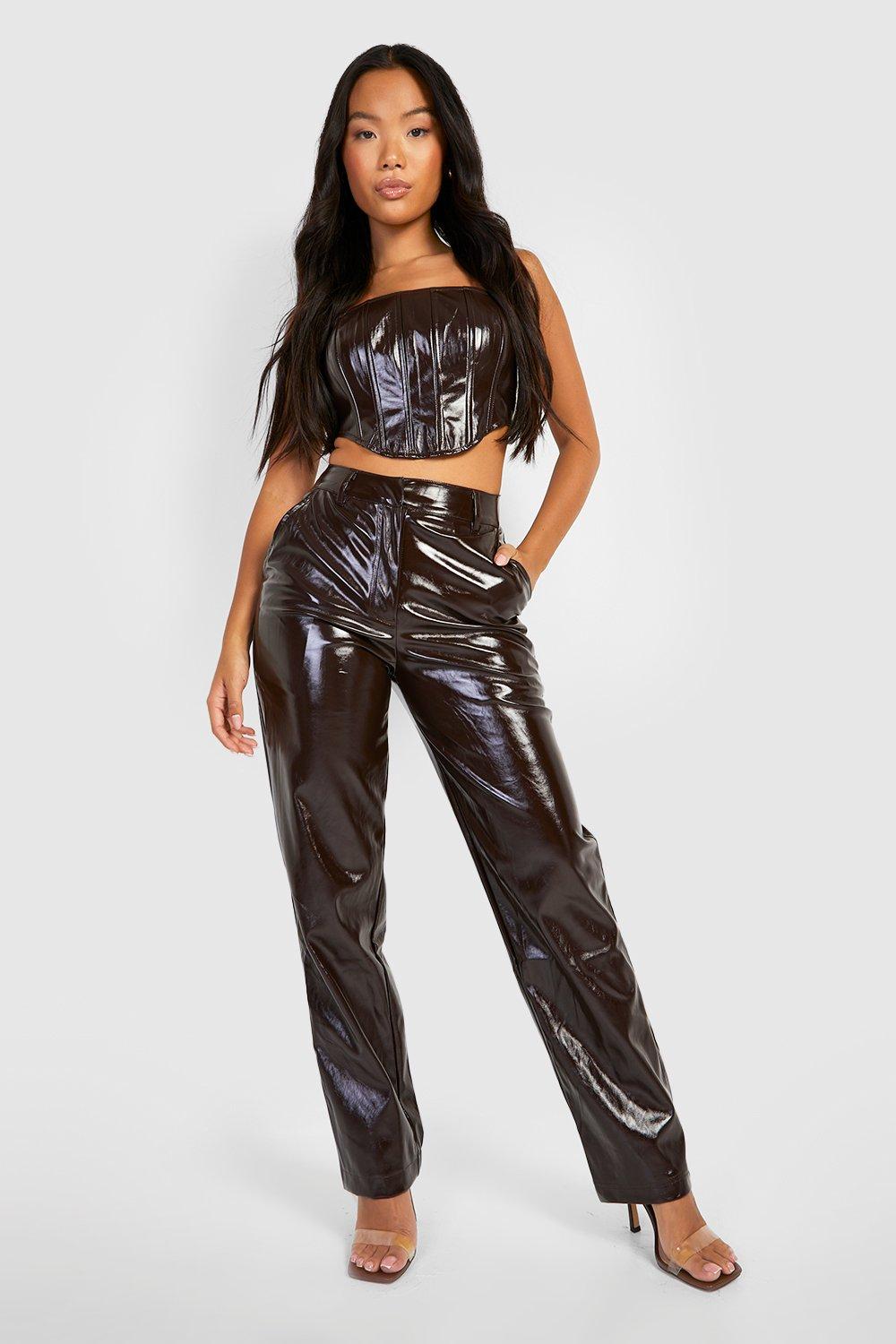 Petite clearance vinyl pants