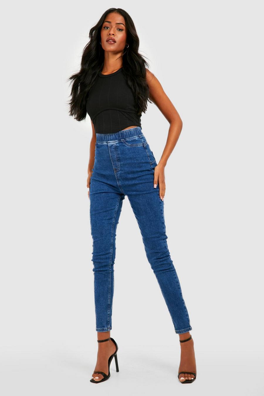 discount 70% WOMEN FASHION Jeans Basic Navy Blue 44                  EU 79 jeans Jeggings & Skinny & Slim 