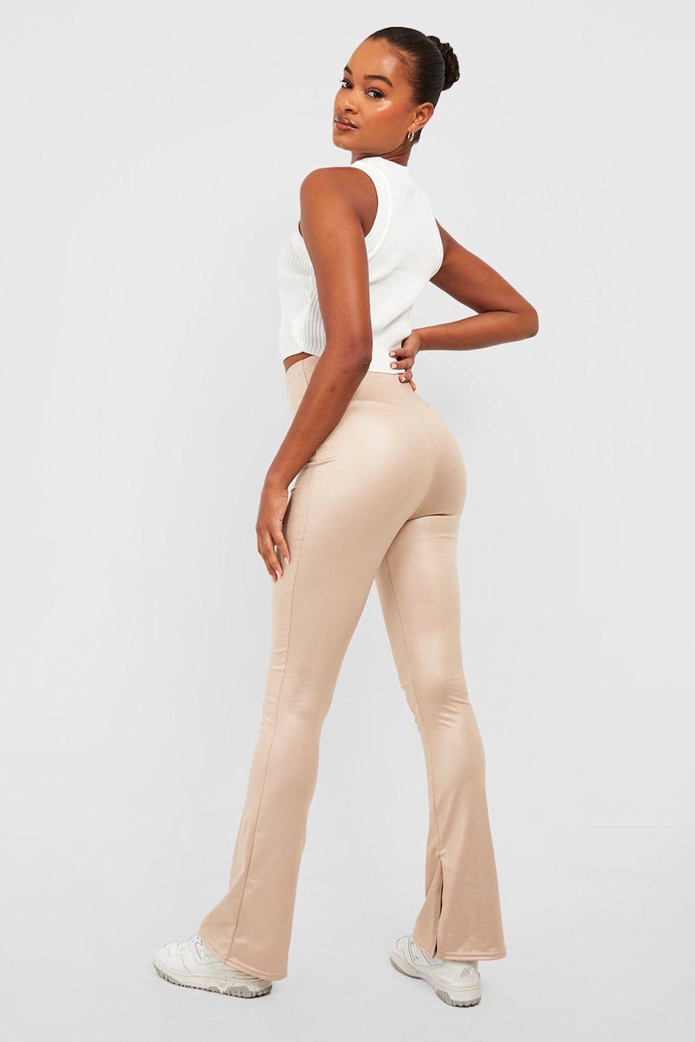 Tall wet look trousers hotsell