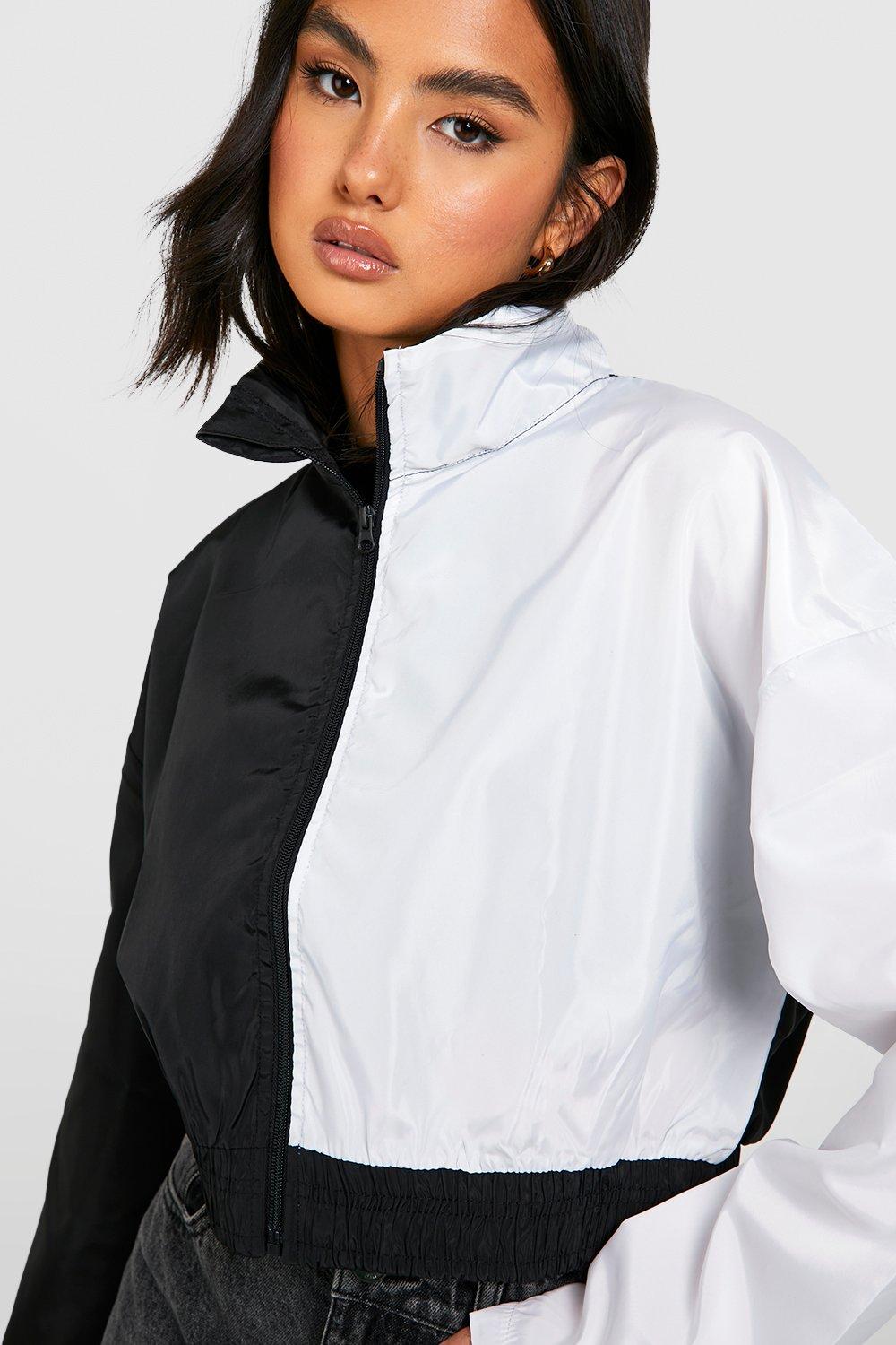 Boohoo windbreaker clearance womens